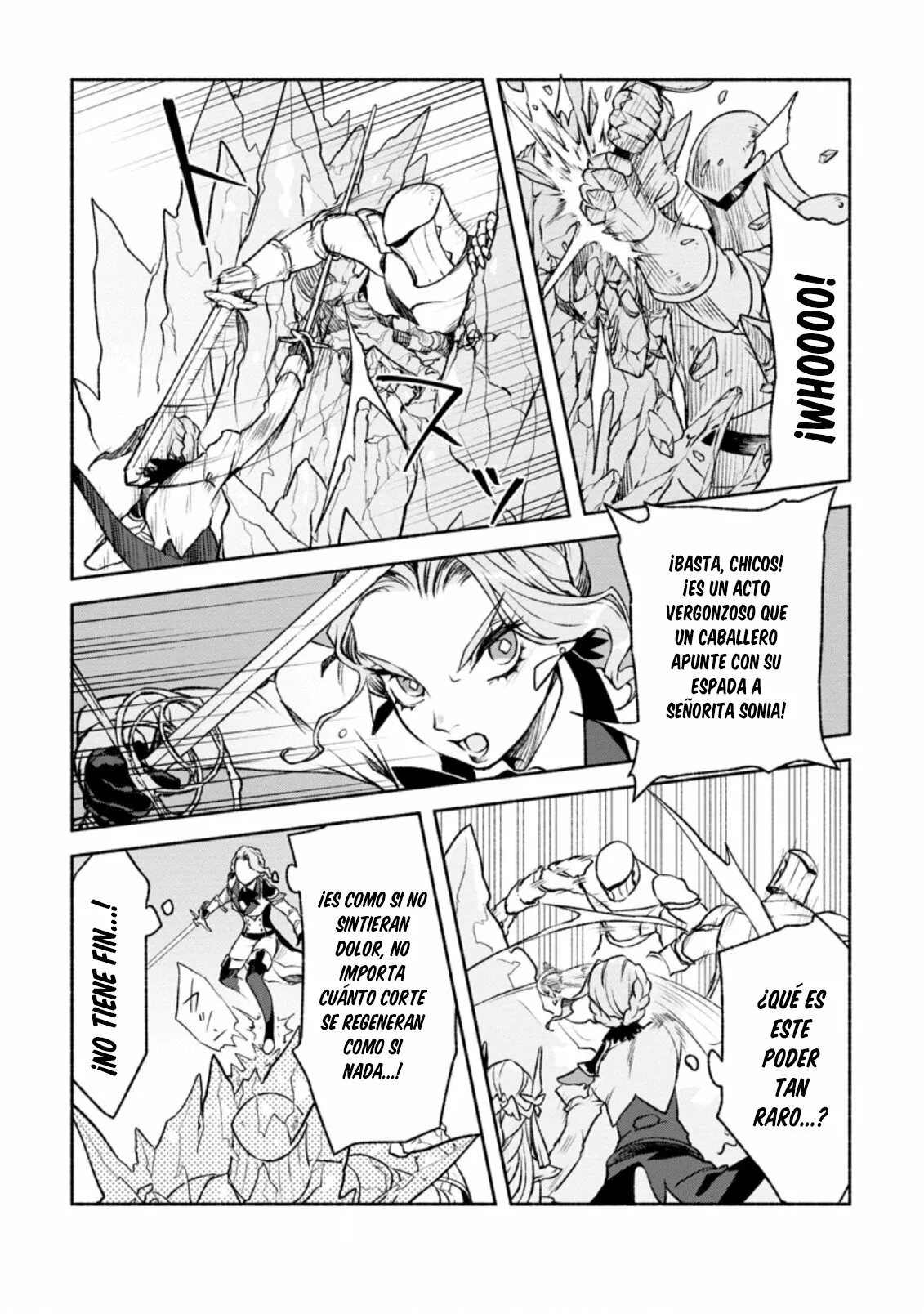 Sono Monban, Saikyou Nitsuki: Tsuihou Sareta Bougyo Ryoku 9999 no Senshi, Ou Miyako no Monban Toshite Musou Suru Capítulo 19 - Page 14