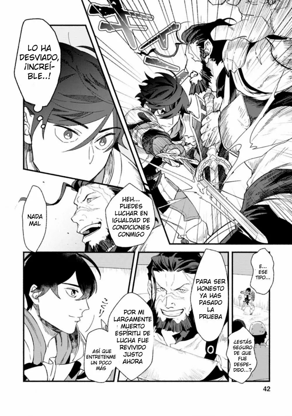 Sono Monban, Saikyou Nitsuki: Tsuihou Sareta Bougyo Ryoku 9999 no Senshi, Ou Miyako no Monban Toshite Musou Suru Capítulo 2.1 - Page 14