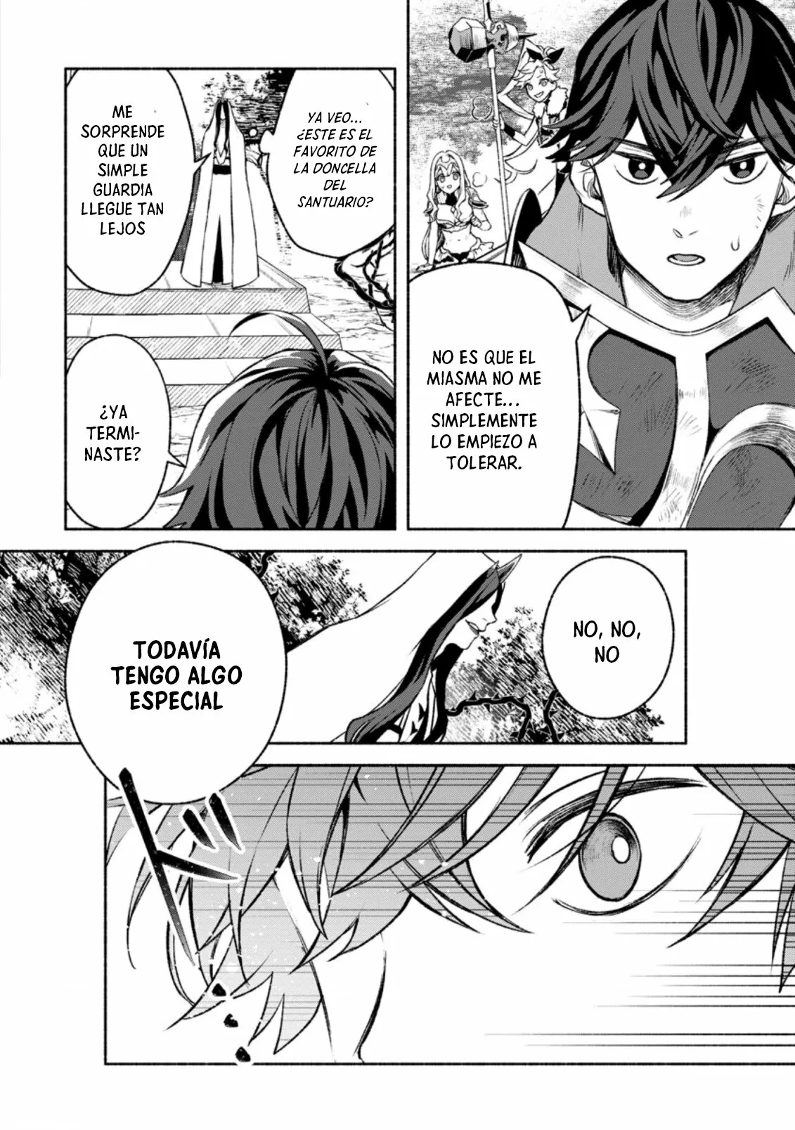 Sono Monban, Saikyou Nitsuki: Tsuihou Sareta Bougyo Ryoku 9999 no Senshi, Ou Miyako no Monban Toshite Musou Suru Capítulo 20 - Page 9