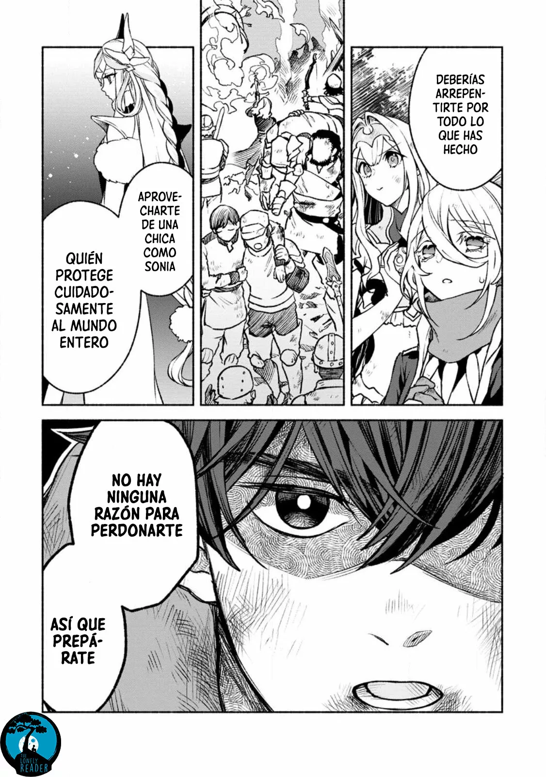Sono Monban, Saikyou Nitsuki: Tsuihou Sareta Bougyo Ryoku 9999 no Senshi, Ou Miyako no Monban Toshite Musou Suru Capítulo 21 - Page 12