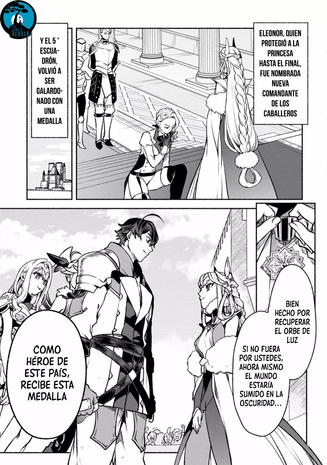 Sono Monban, Saikyou Nitsuki: Tsuihou Sareta Bougyo Ryoku 9999 no Senshi, Ou Miyako no Monban Toshite Musou Suru Capítulo 21 - Page 23