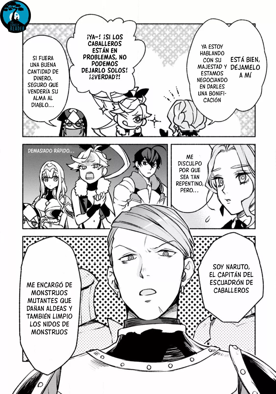 Sono Monban, Saikyou Nitsuki: Tsuihou Sareta Bougyo Ryoku 9999 no Senshi, Ou Miyako no Monban Toshite Musou Suru Capítulo 22 - Page 7