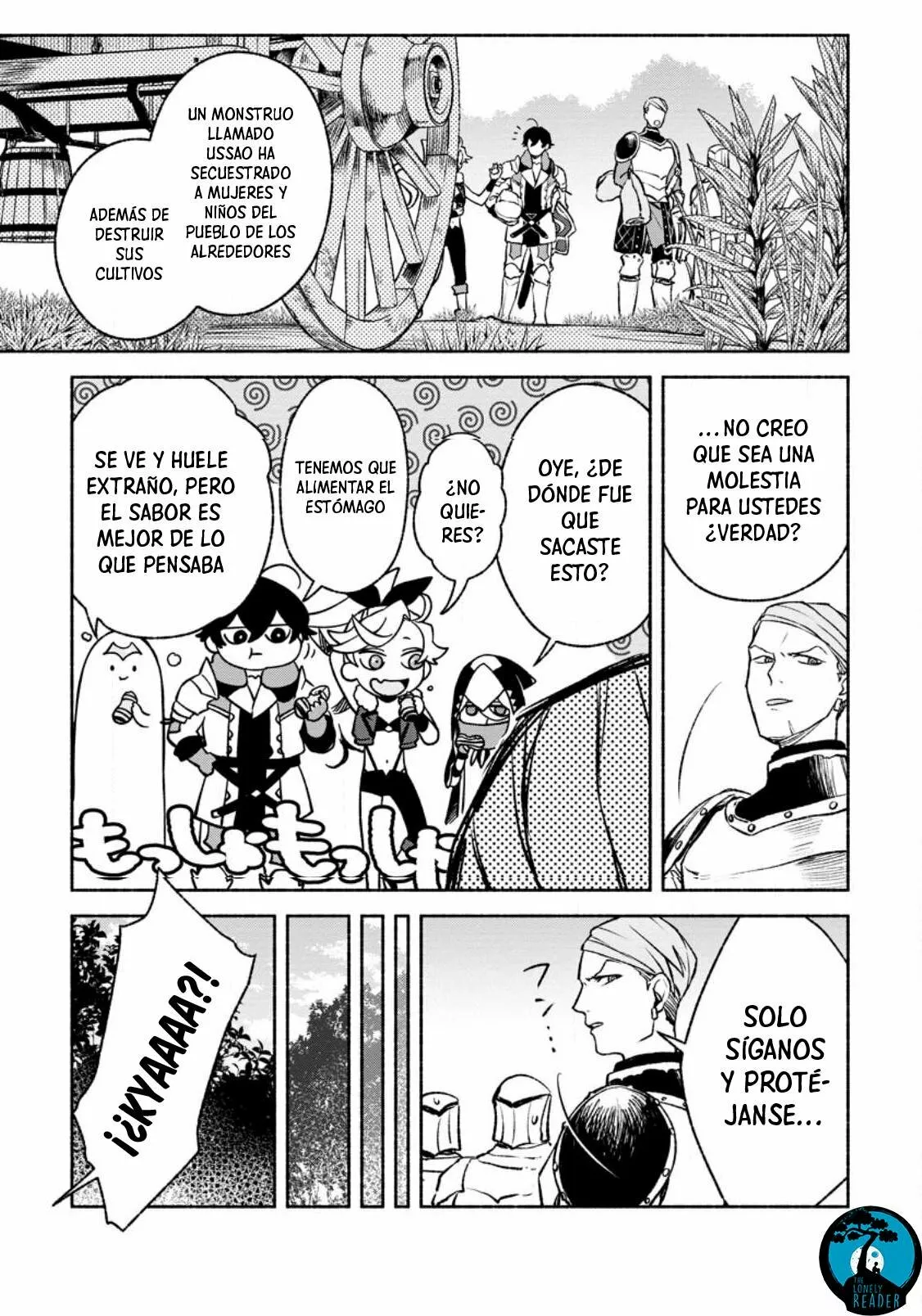 Sono Monban, Saikyou Nitsuki: Tsuihou Sareta Bougyo Ryoku 9999 no Senshi, Ou Miyako no Monban Toshite Musou Suru Capítulo 22 - Page 8