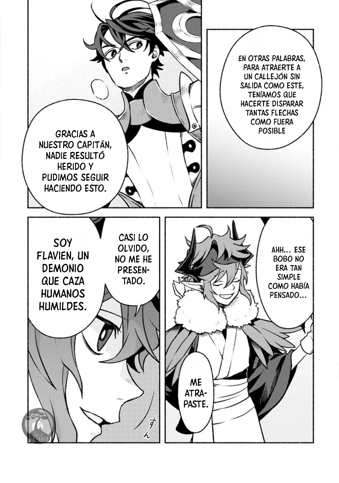 Sono Monban, Saikyou Nitsuki: Tsuihou Sareta Bougyo Ryoku 9999 no Senshi, Ou Miyako no Monban Toshite Musou Suru Capítulo 25 - Page 5