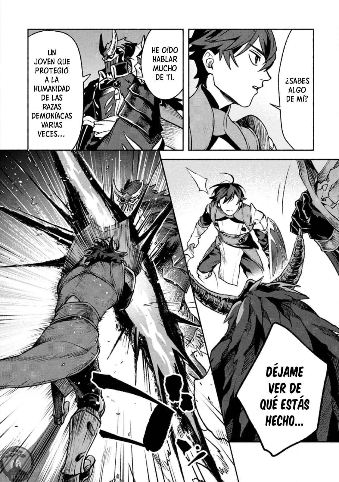 Sono Monban, Saikyou Nitsuki: Tsuihou Sareta Bougyo Ryoku 9999 no Senshi, Ou Miyako no Monban Toshite Musou Suru Capítulo 26 - Page 11