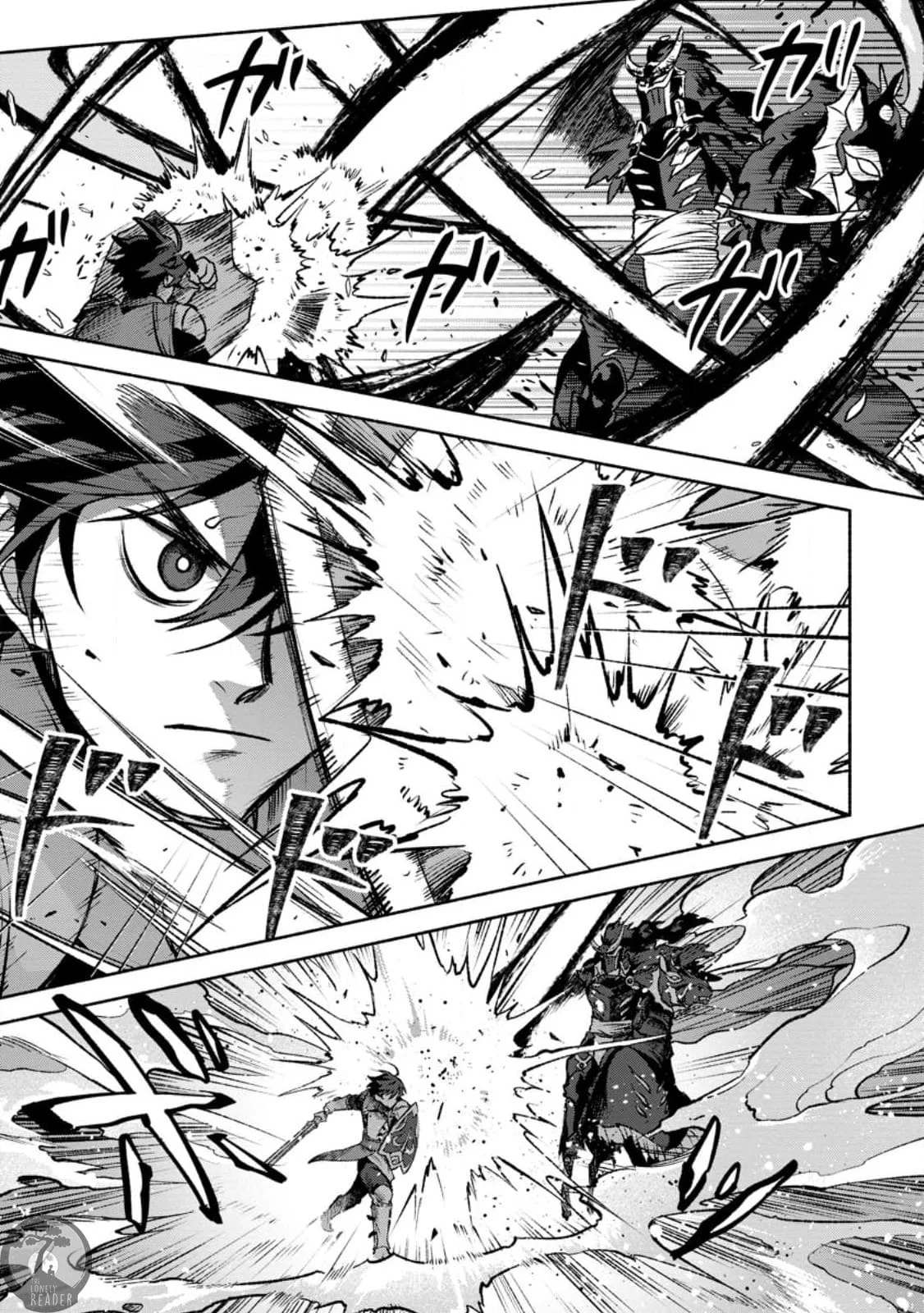 Sono Monban, Saikyou Nitsuki: Tsuihou Sareta Bougyo Ryoku 9999 no Senshi, Ou Miyako no Monban Toshite Musou Suru Capítulo 26 - Page 12