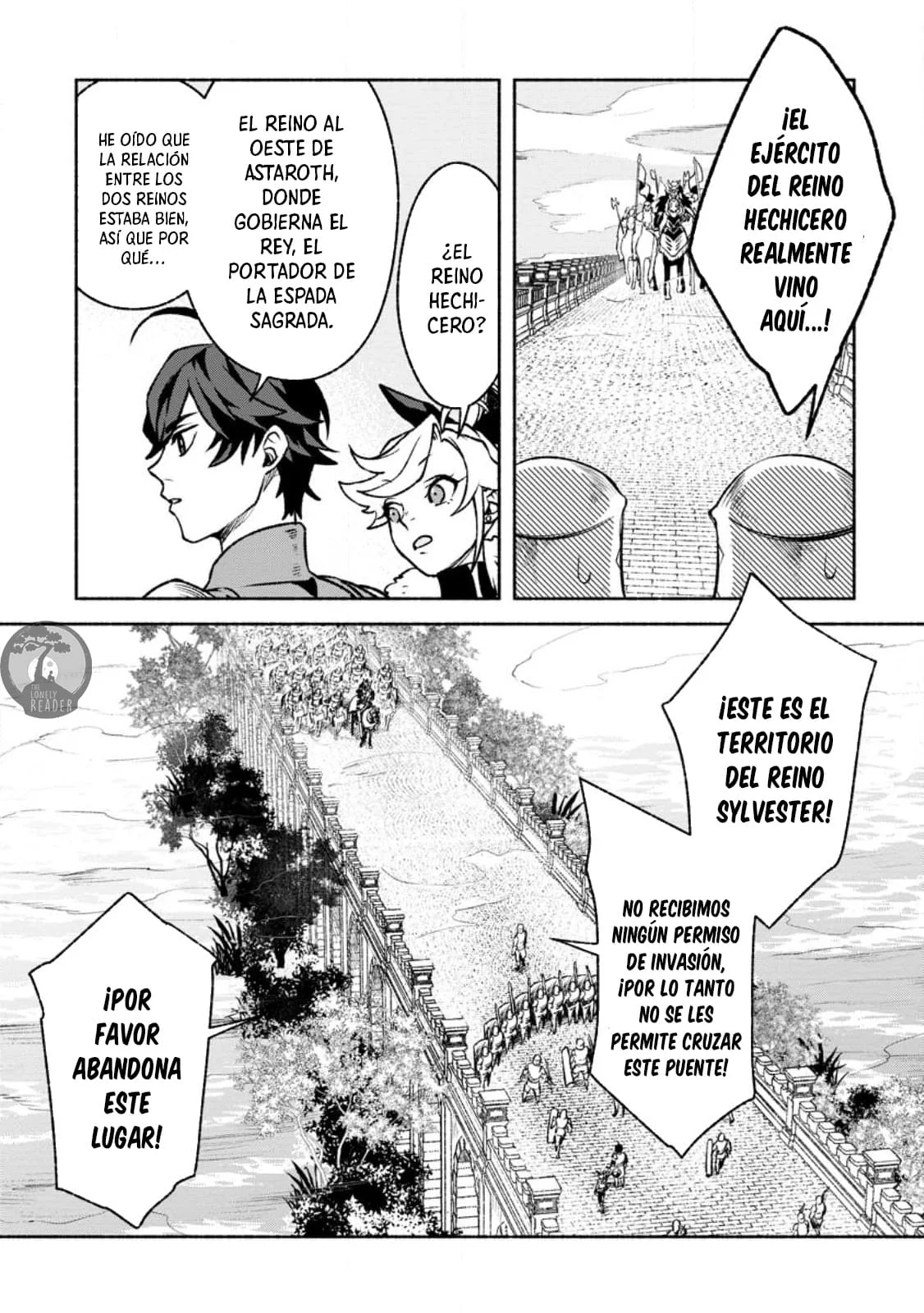 Sono Monban, Saikyou Nitsuki: Tsuihou Sareta Bougyo Ryoku 9999 no Senshi, Ou Miyako no Monban Toshite Musou Suru Capítulo 26 - Page 4