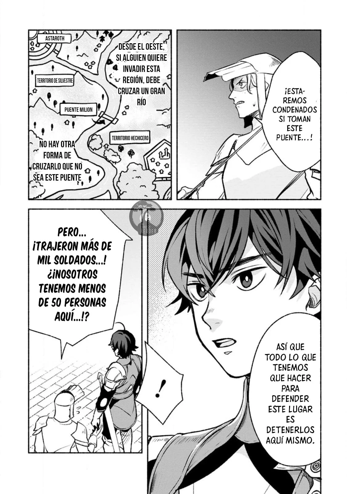 Sono Monban, Saikyou Nitsuki: Tsuihou Sareta Bougyo Ryoku 9999 no Senshi, Ou Miyako no Monban Toshite Musou Suru Capítulo 26 - Page 6