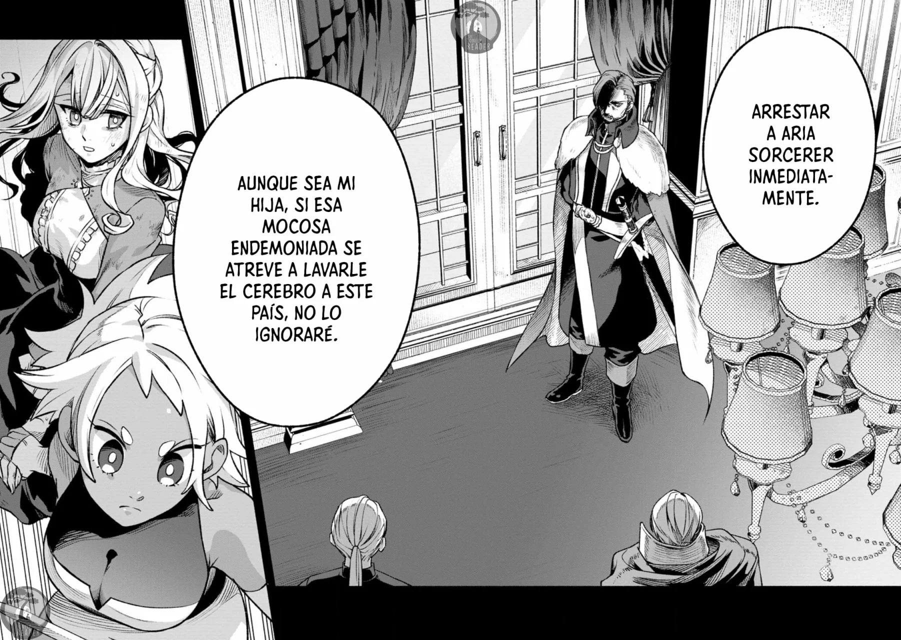 Sono Monban, Saikyou Nitsuki: Tsuihou Sareta Bougyo Ryoku 9999 no Senshi, Ou Miyako no Monban Toshite Musou Suru Capítulo 27 - Page 22