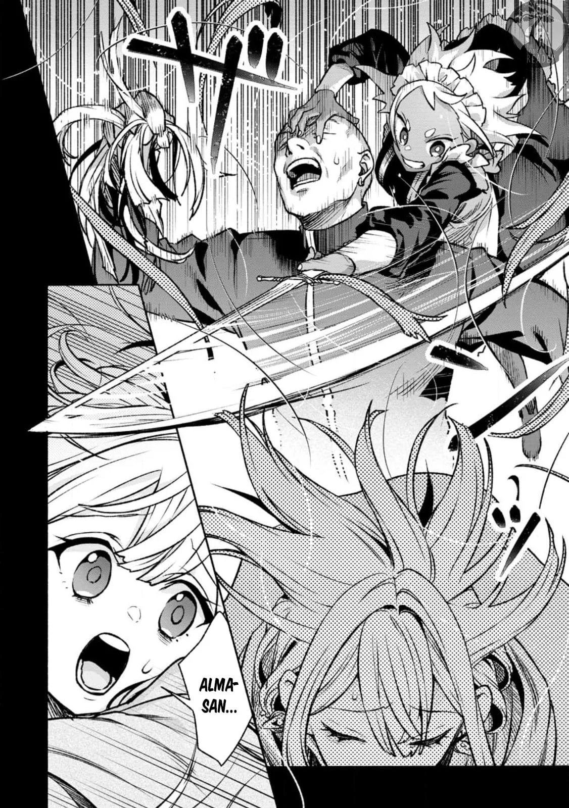 Sono Monban, Saikyou Nitsuki: Tsuihou Sareta Bougyo Ryoku 9999 no Senshi, Ou Miyako no Monban Toshite Musou Suru Capítulo 27 - Page 27