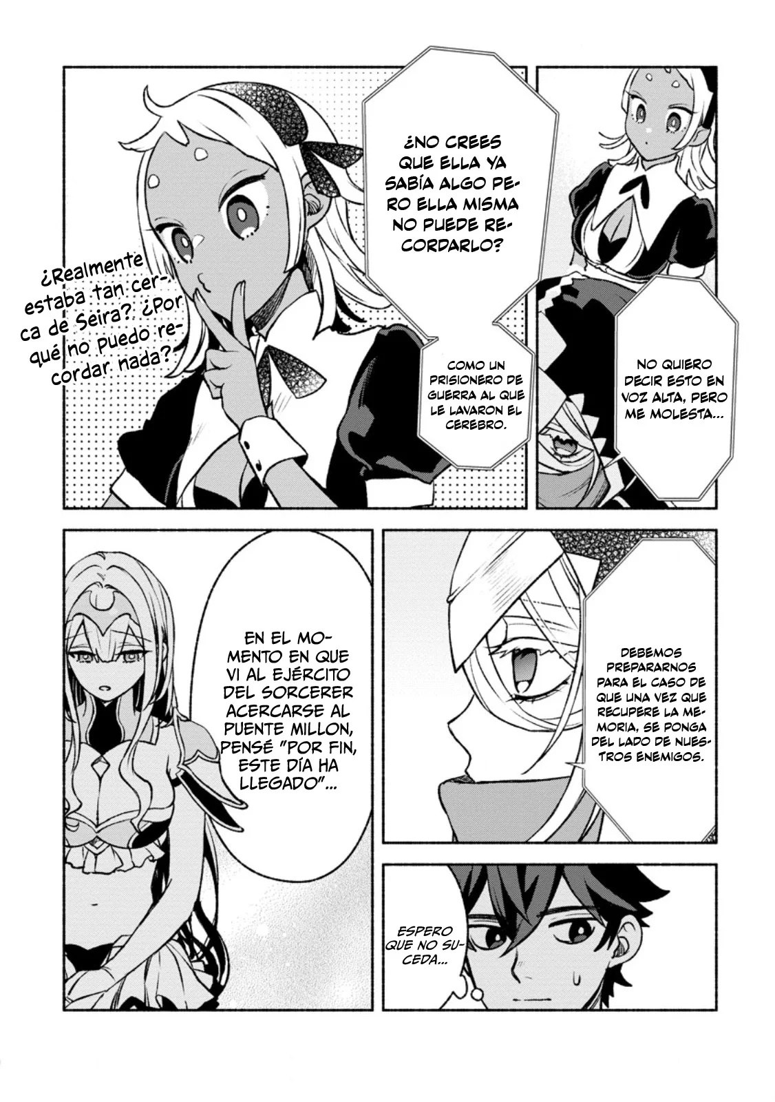 Sono Monban, Saikyou Nitsuki: Tsuihou Sareta Bougyo Ryoku 9999 no Senshi, Ou Miyako no Monban Toshite Musou Suru Capítulo 28 - Page 13