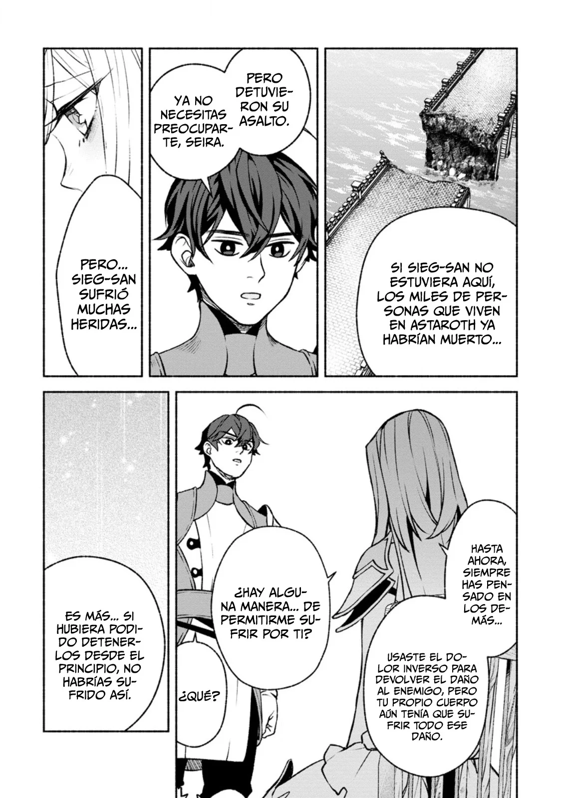 Sono Monban, Saikyou Nitsuki: Tsuihou Sareta Bougyo Ryoku 9999 no Senshi, Ou Miyako no Monban Toshite Musou Suru Capítulo 28 - Page 14