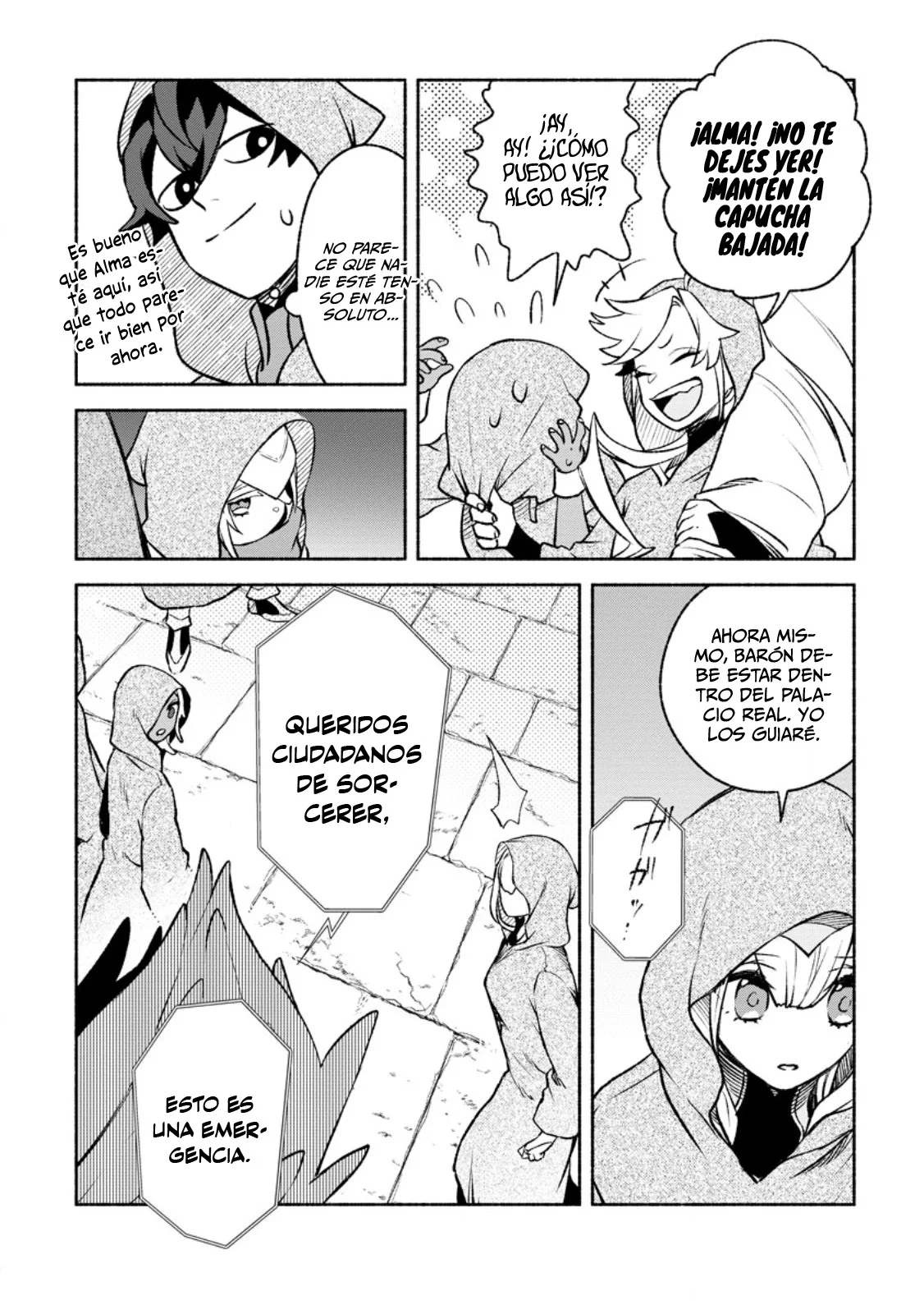 Sono Monban, Saikyou Nitsuki: Tsuihou Sareta Bougyo Ryoku 9999 no Senshi, Ou Miyako no Monban Toshite Musou Suru Capítulo 28 - Page 27