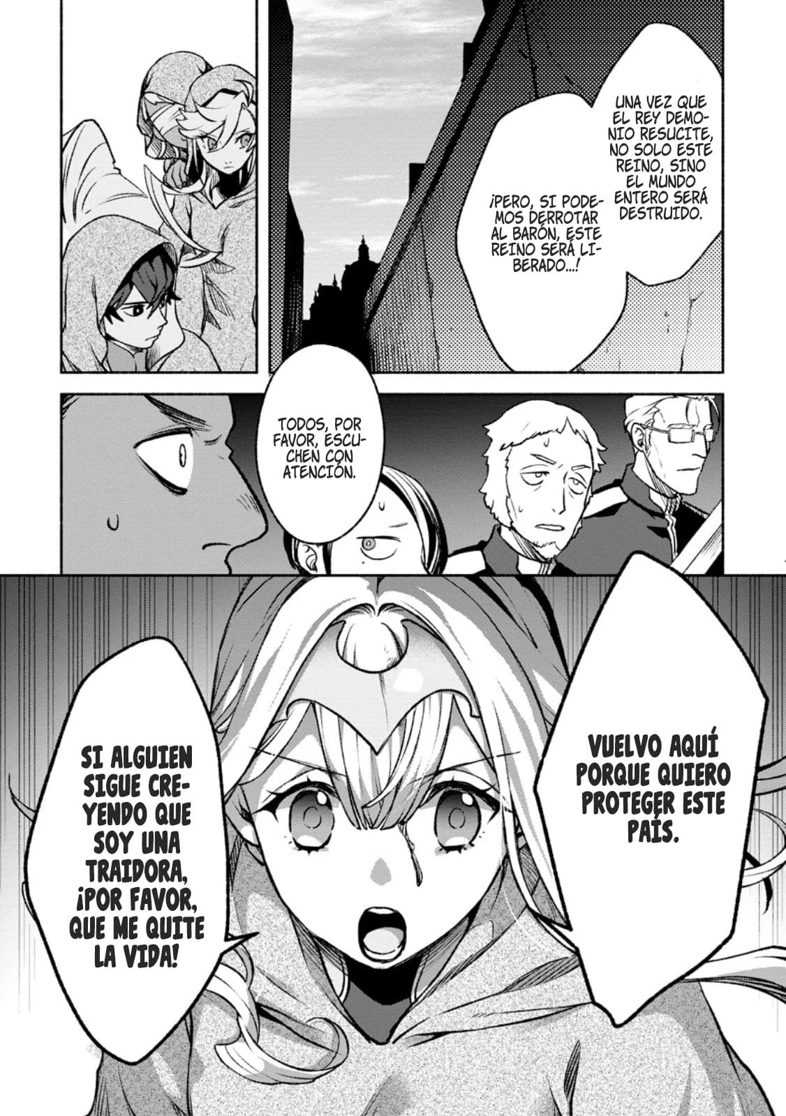 Sono Monban, Saikyou Nitsuki: Tsuihou Sareta Bougyo Ryoku 9999 no Senshi, Ou Miyako no Monban Toshite Musou Suru Capítulo 29 - Page 12