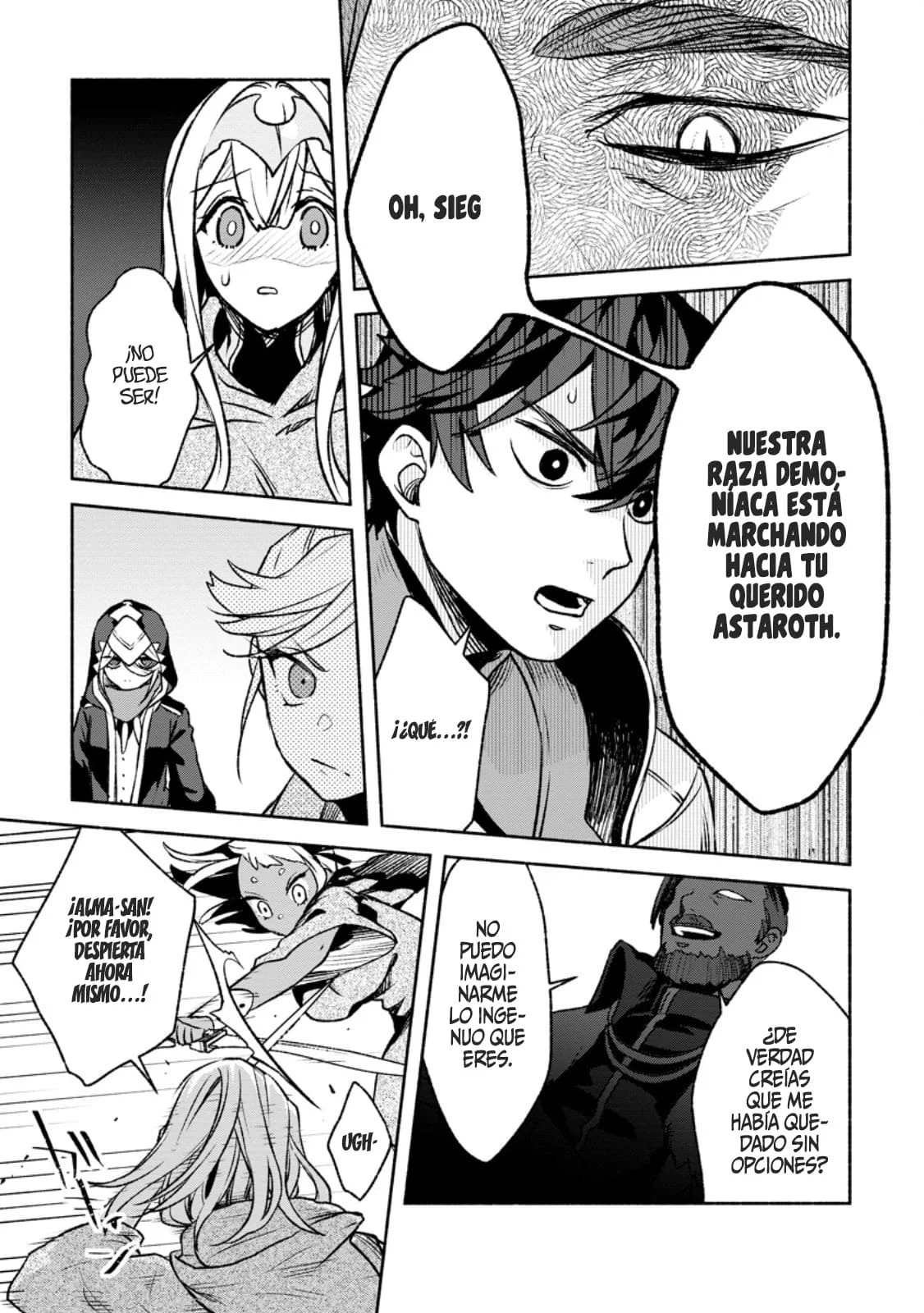 Sono Monban, Saikyou Nitsuki: Tsuihou Sareta Bougyo Ryoku 9999 no Senshi, Ou Miyako no Monban Toshite Musou Suru Capítulo 29 - Page 28