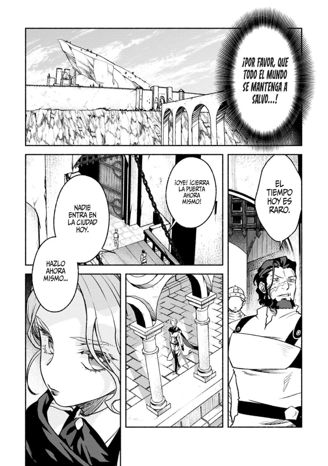Sono Monban, Saikyou Nitsuki: Tsuihou Sareta Bougyo Ryoku 9999 no Senshi, Ou Miyako no Monban Toshite Musou Suru Capítulo 29 - Page 30