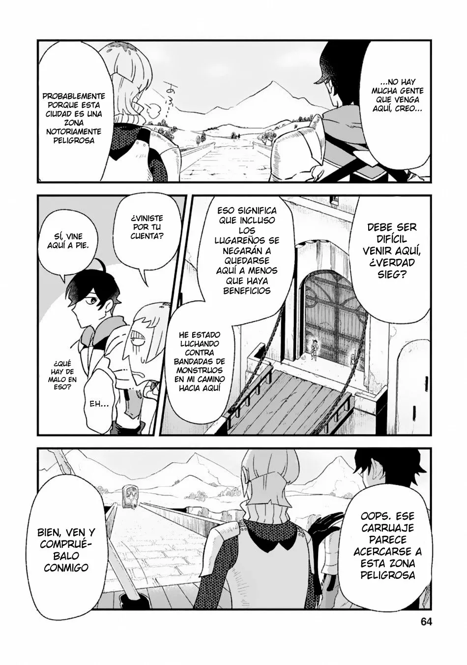 Sono Monban, Saikyou Nitsuki: Tsuihou Sareta Bougyo Ryoku 9999 no Senshi, Ou Miyako no Monban Toshite Musou Suru Capítulo 3.1 - Page 6