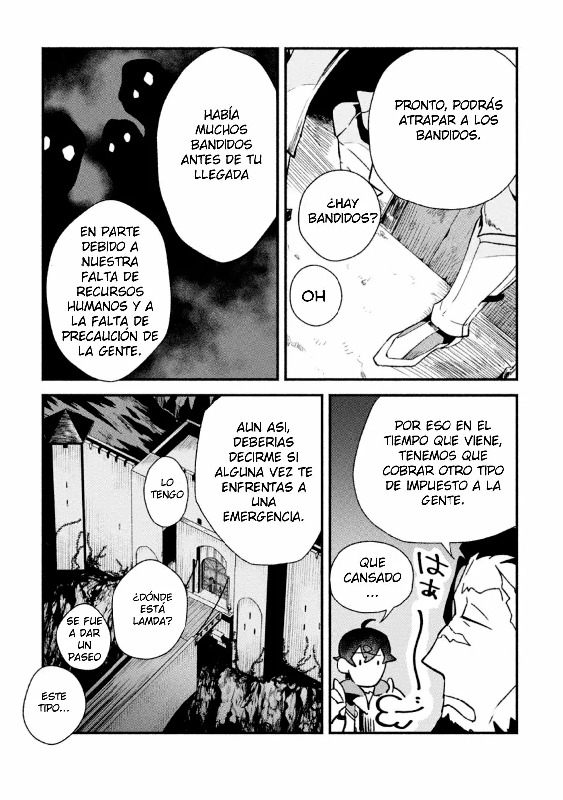 Sono Monban, Saikyou Nitsuki: Tsuihou Sareta Bougyo Ryoku 9999 no Senshi, Ou Miyako no Monban Toshite Musou Suru Capítulo 3.2 - Page 18