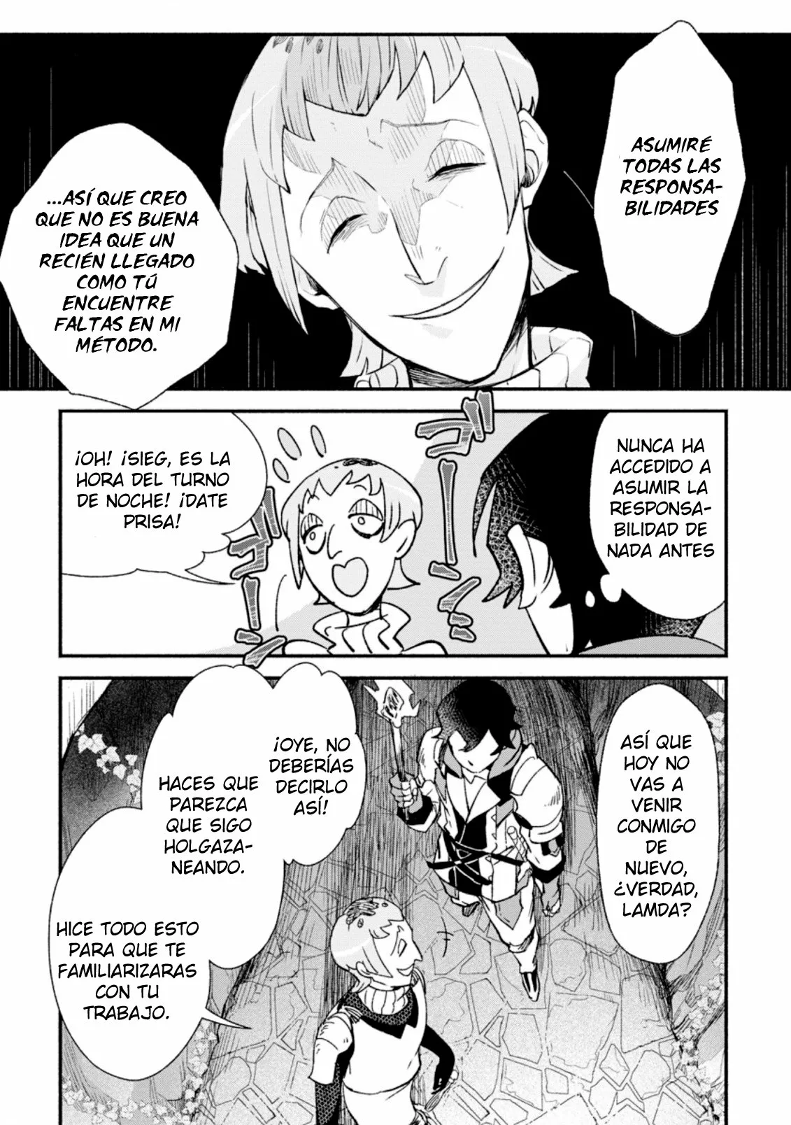 Sono Monban, Saikyou Nitsuki: Tsuihou Sareta Bougyo Ryoku 9999 no Senshi, Ou Miyako no Monban Toshite Musou Suru Capítulo 3.2 - Page 20