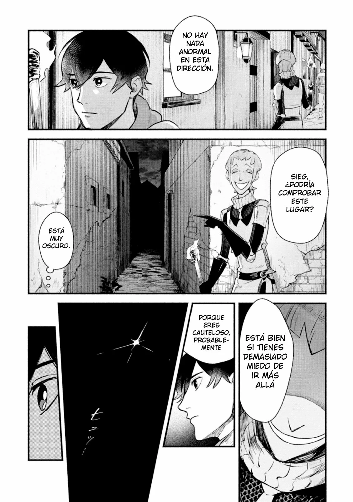 Sono Monban, Saikyou Nitsuki: Tsuihou Sareta Bougyo Ryoku 9999 no Senshi, Ou Miyako no Monban Toshite Musou Suru Capítulo 3.2 - Page 21