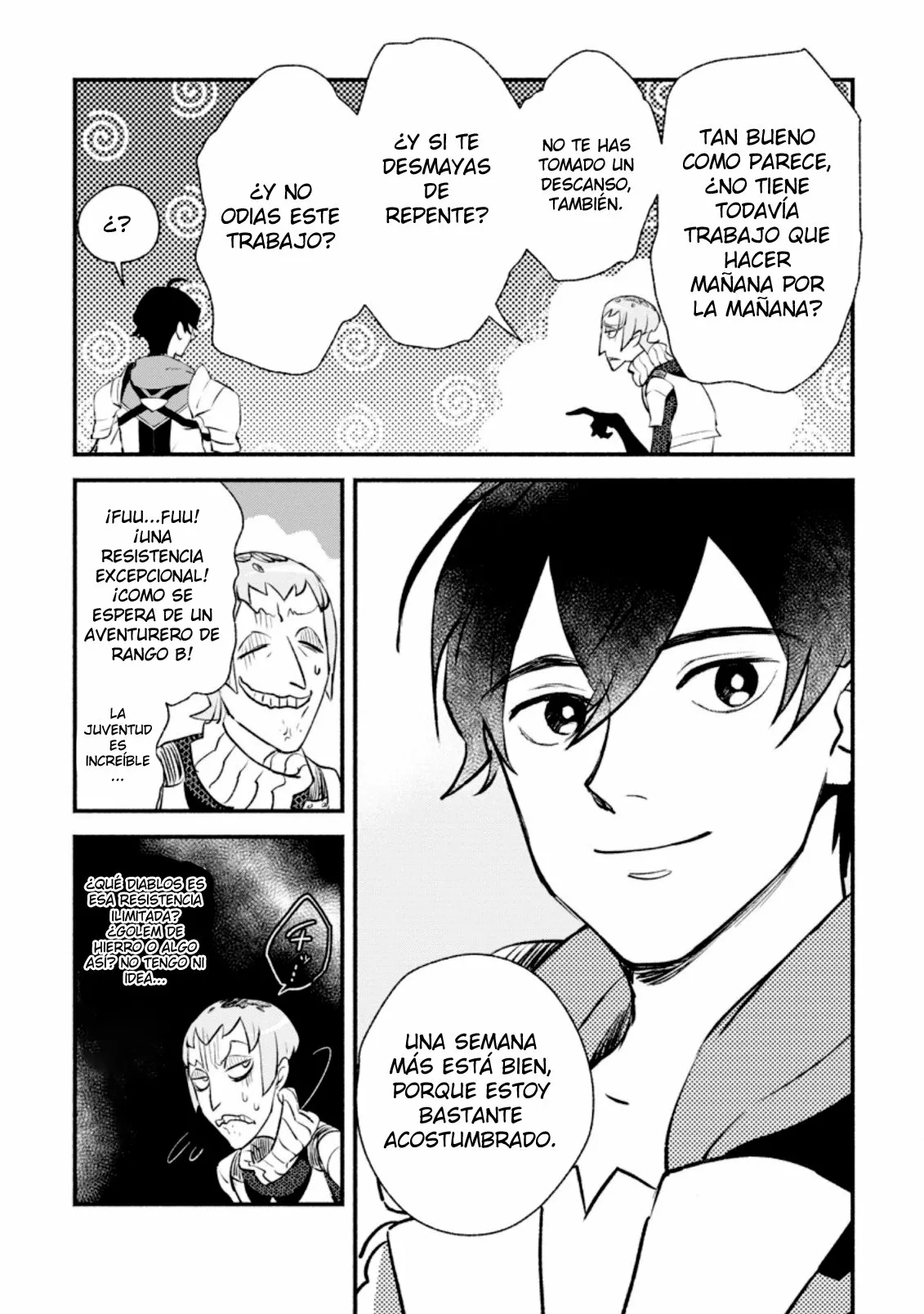Sono Monban, Saikyou Nitsuki: Tsuihou Sareta Bougyo Ryoku 9999 no Senshi, Ou Miyako no Monban Toshite Musou Suru Capítulo 3.2 - Page 7