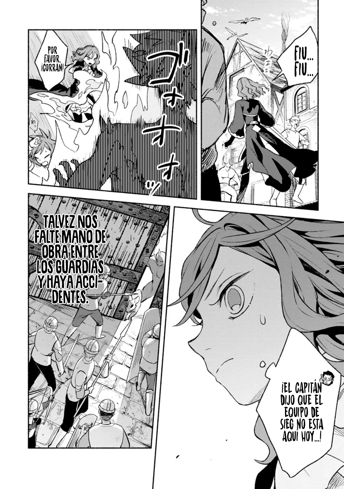 Sono Monban, Saikyou Nitsuki: Tsuihou Sareta Bougyo Ryoku 9999 no Senshi, Ou Miyako no Monban Toshite Musou Suru Capítulo 30 - Page 9