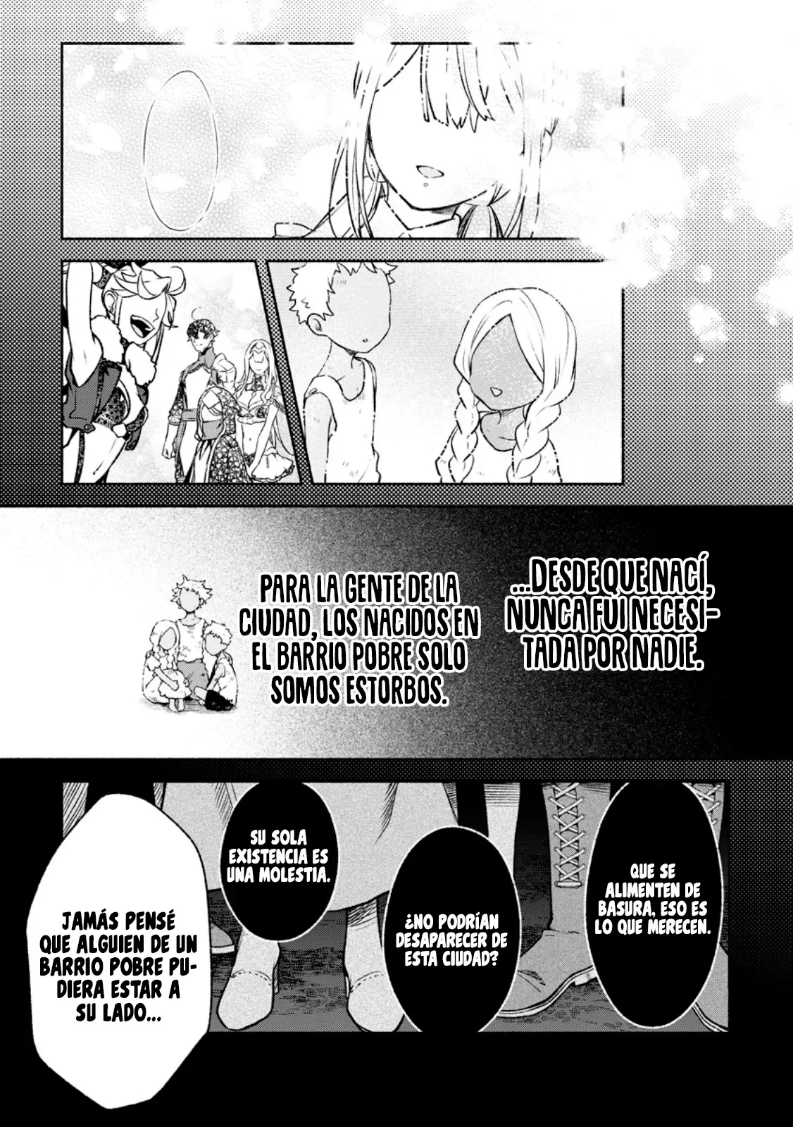 Sono Monban, Saikyou Nitsuki: Tsuihou Sareta Bougyo Ryoku 9999 no Senshi, Ou Miyako no Monban Toshite Musou Suru Capítulo 31 - Page 4