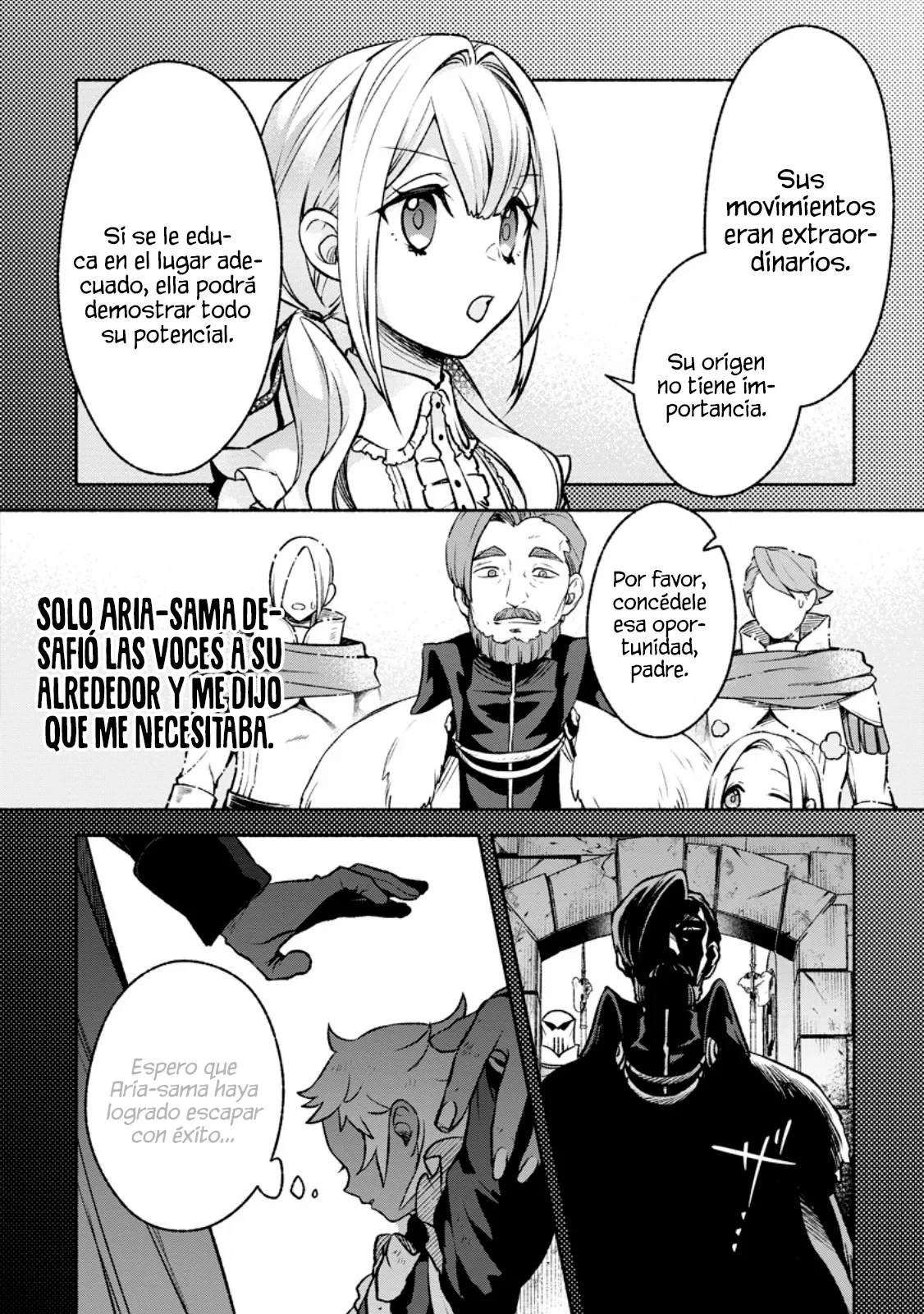 Sono Monban, Saikyou Nitsuki: Tsuihou Sareta Bougyo Ryoku 9999 no Senshi, Ou Miyako no Monban Toshite Musou Suru Capítulo 31 - Page 5