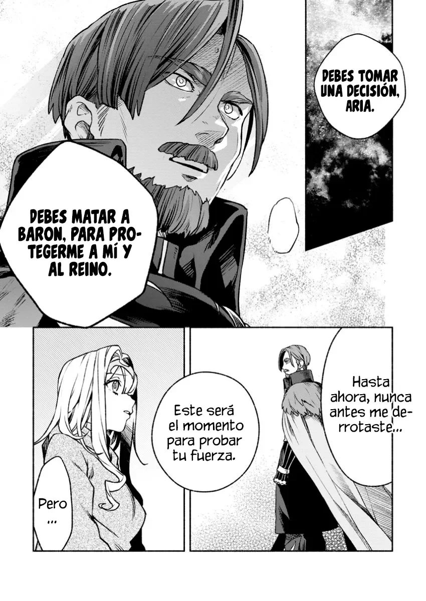 Sono Monban, Saikyou Nitsuki: Tsuihou Sareta Bougyo Ryoku 9999 no Senshi, Ou Miyako no Monban Toshite Musou Suru Capítulo 32.1 - Page 4