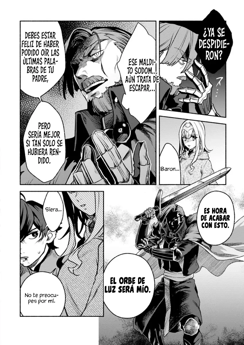 Sono Monban, Saikyou Nitsuki: Tsuihou Sareta Bougyo Ryoku 9999 no Senshi, Ou Miyako no Monban Toshite Musou Suru Capítulo 32.1 - Page 5