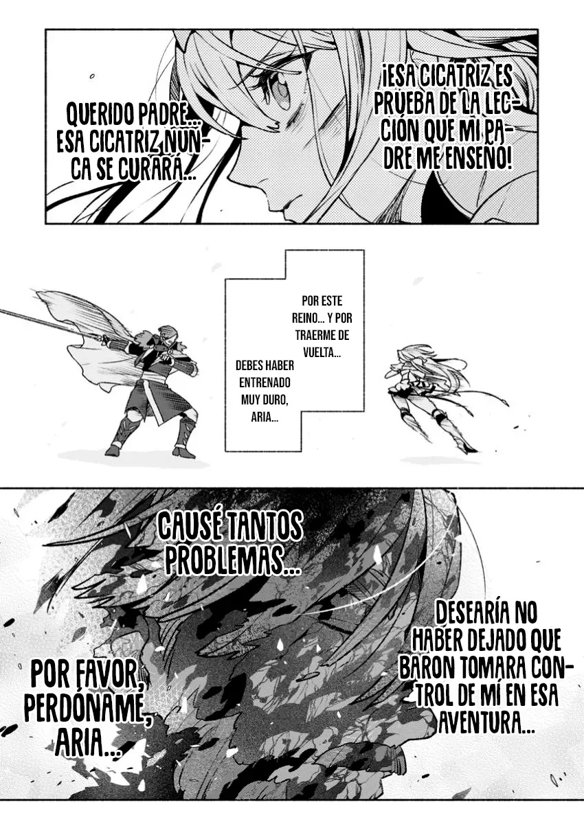 Sono Monban, Saikyou Nitsuki: Tsuihou Sareta Bougyo Ryoku 9999 no Senshi, Ou Miyako no Monban Toshite Musou Suru Capítulo 32.2 - Page 4
