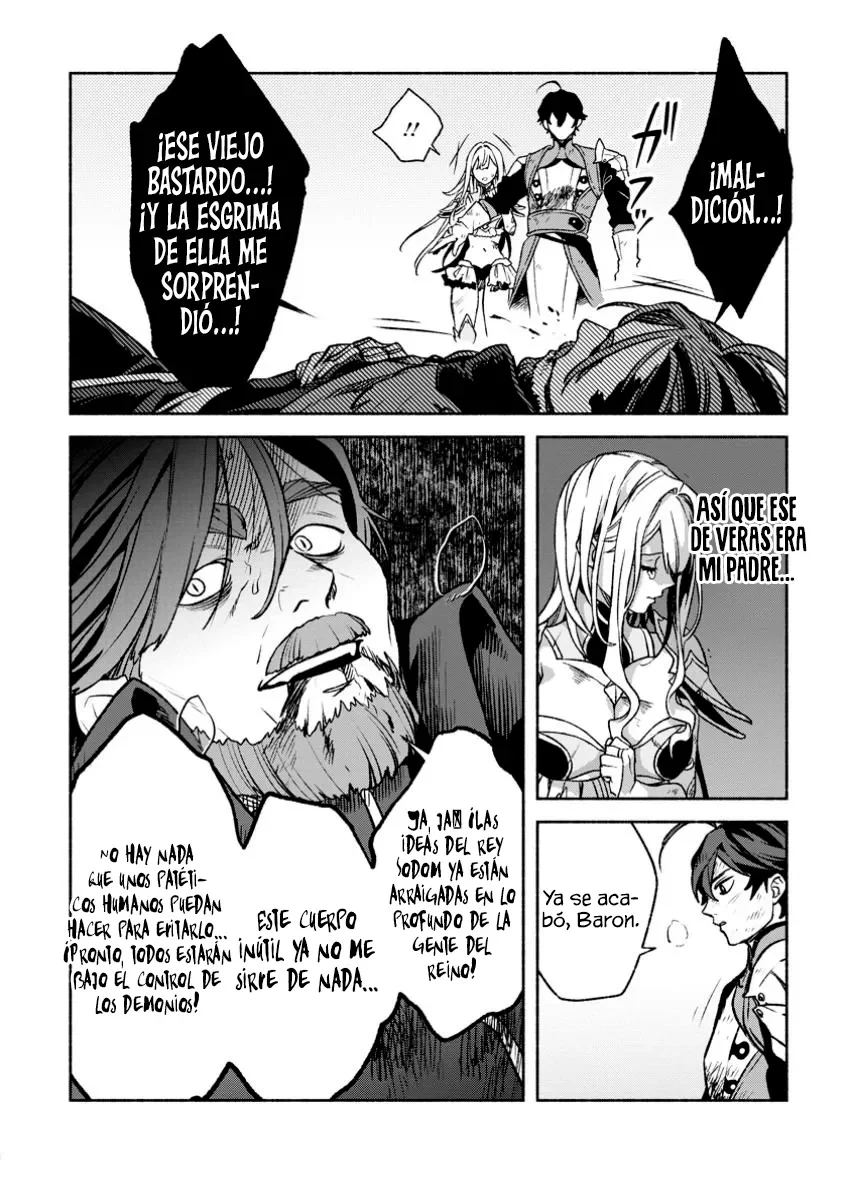 Sono Monban, Saikyou Nitsuki: Tsuihou Sareta Bougyo Ryoku 9999 no Senshi, Ou Miyako no Monban Toshite Musou Suru Capítulo 32.2 - Page 8