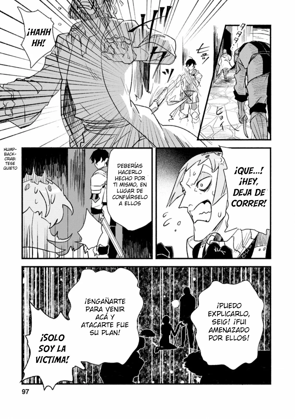 Sono Monban, Saikyou Nitsuki: Tsuihou Sareta Bougyo Ryoku 9999 no Senshi, Ou Miyako no Monban Toshite Musou Suru Capítulo 4 - Page 10