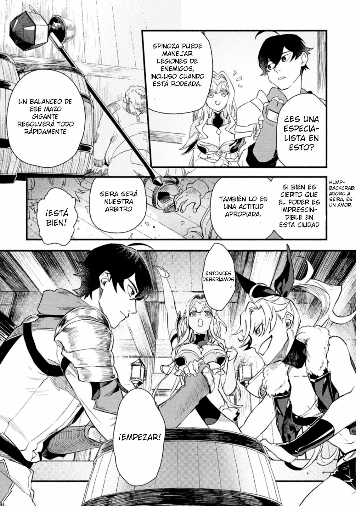 Sono Monban, Saikyou Nitsuki: Tsuihou Sareta Bougyo Ryoku 9999 no Senshi, Ou Miyako no Monban Toshite Musou Suru Capítulo 4 - Page 26