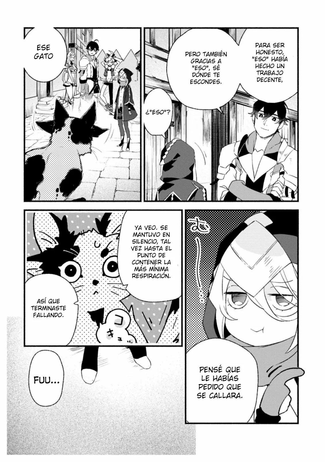 Sono Monban, Saikyou Nitsuki: Tsuihou Sareta Bougyo Ryoku 9999 no Senshi, Ou Miyako no Monban Toshite Musou Suru Capítulo 5 - Page 10