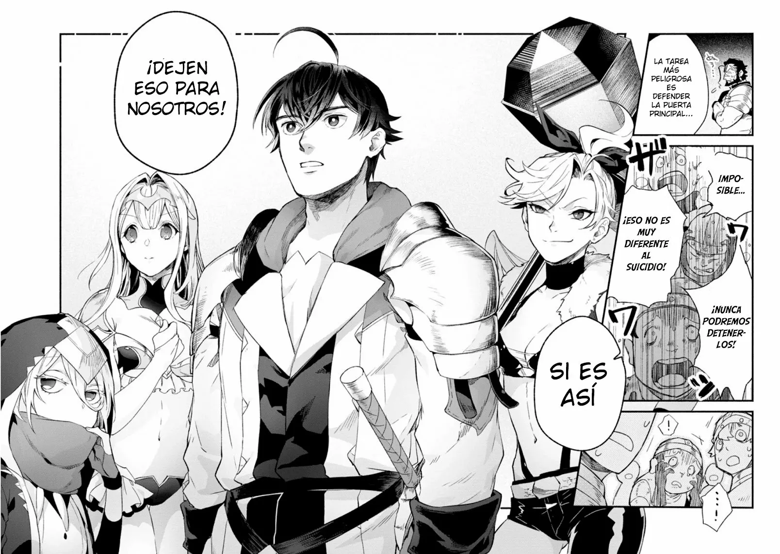 Sono Monban, Saikyou Nitsuki: Tsuihou Sareta Bougyo Ryoku 9999 no Senshi, Ou Miyako no Monban Toshite Musou Suru Capítulo 5 - Page 31