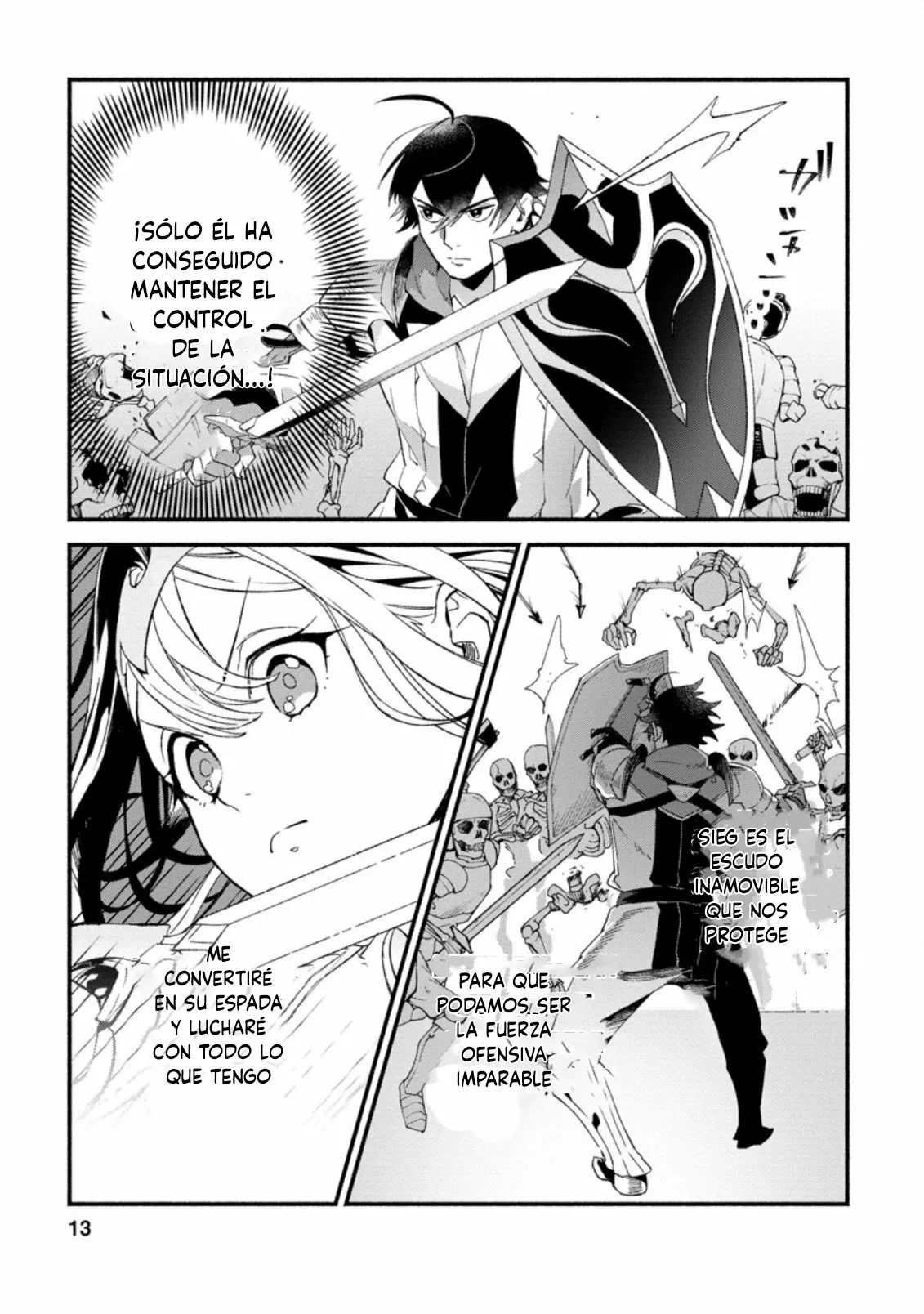 Sono Monban, Saikyou Nitsuki: Tsuihou Sareta Bougyo Ryoku 9999 no Senshi, Ou Miyako no Monban Toshite Musou Suru Capítulo 6 - Page 15