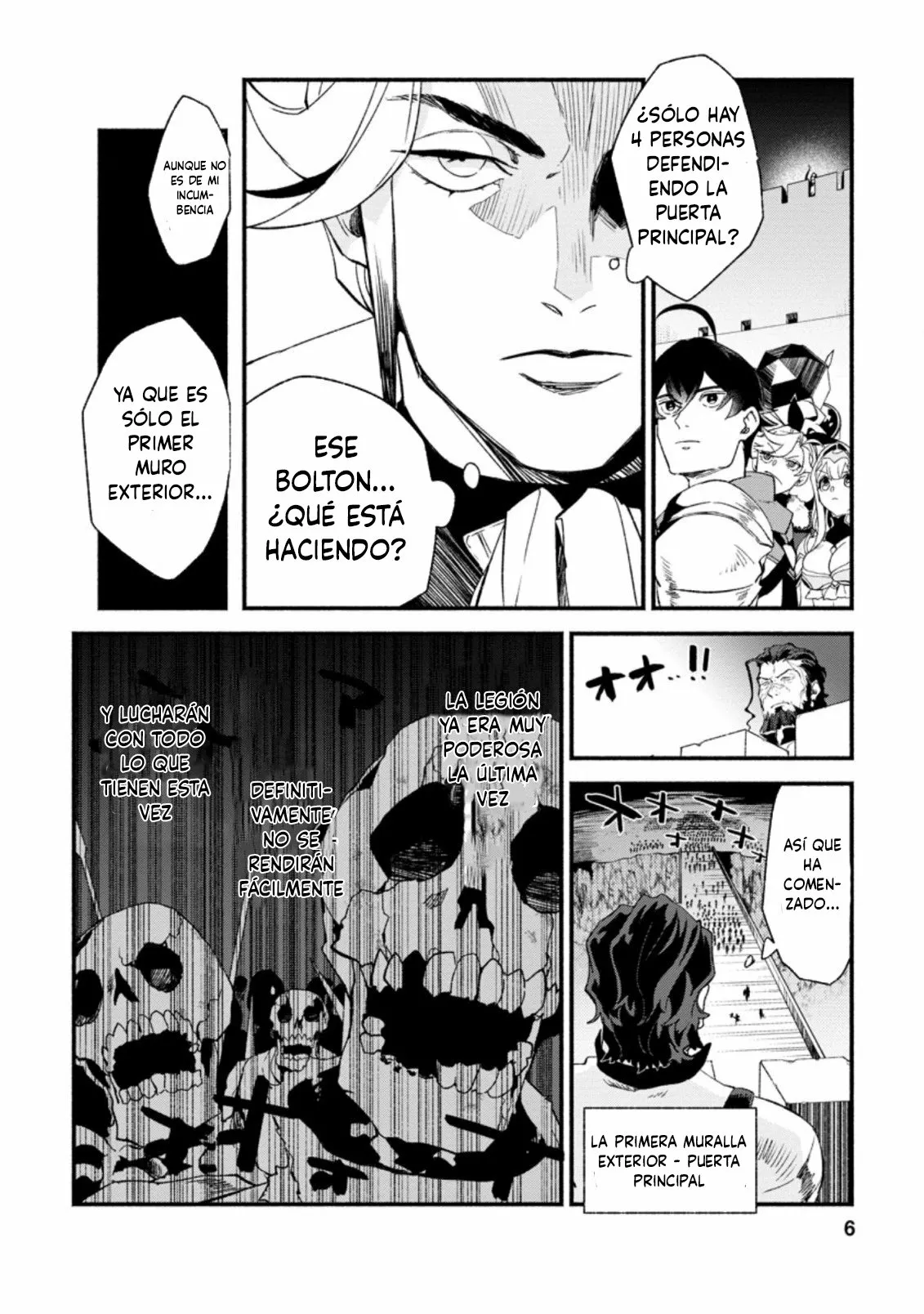 Sono Monban, Saikyou Nitsuki: Tsuihou Sareta Bougyo Ryoku 9999 no Senshi, Ou Miyako no Monban Toshite Musou Suru Capítulo 6 - Page 9