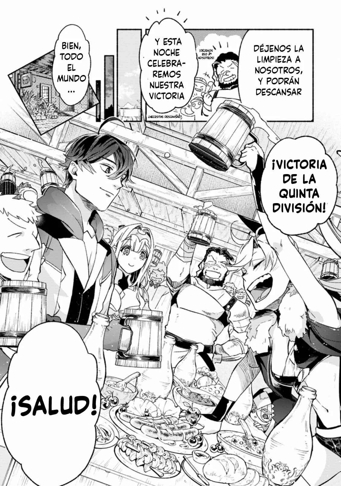 Sono Monban, Saikyou Nitsuki: Tsuihou Sareta Bougyo Ryoku 9999 no Senshi, Ou Miyako no Monban Toshite Musou Suru Capítulo 7.3 - Page 6
