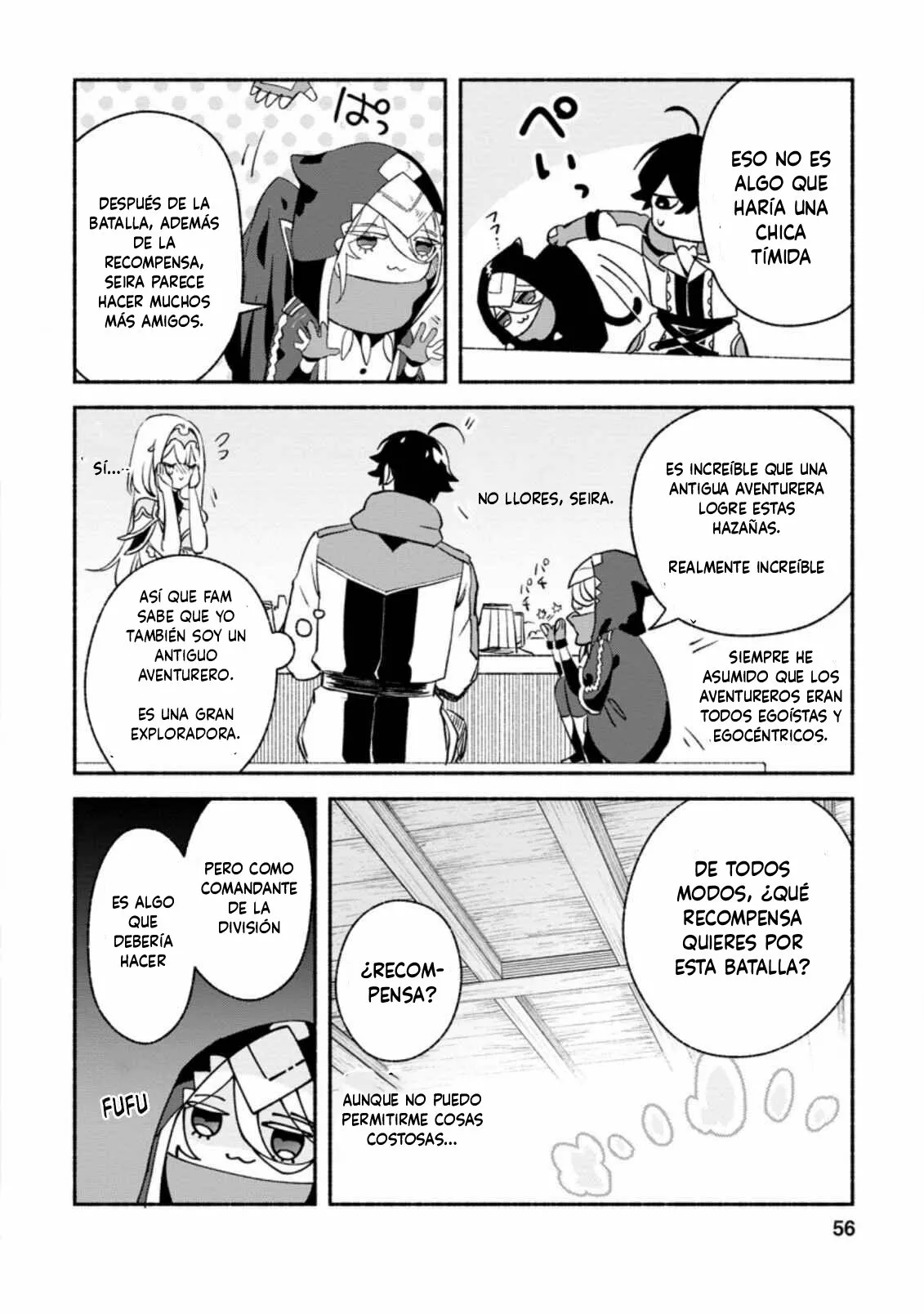 Sono Monban, Saikyou Nitsuki: Tsuihou Sareta Bougyo Ryoku 9999 no Senshi, Ou Miyako no Monban Toshite Musou Suru Capítulo 7.3 - Page 9