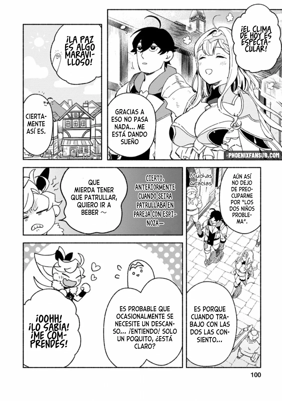 Sono Monban, Saikyou Nitsuki: Tsuihou Sareta Bougyo Ryoku 9999 no Senshi, Ou Miyako no Monban Toshite Musou Suru Capítulo 8.2 - Page 3