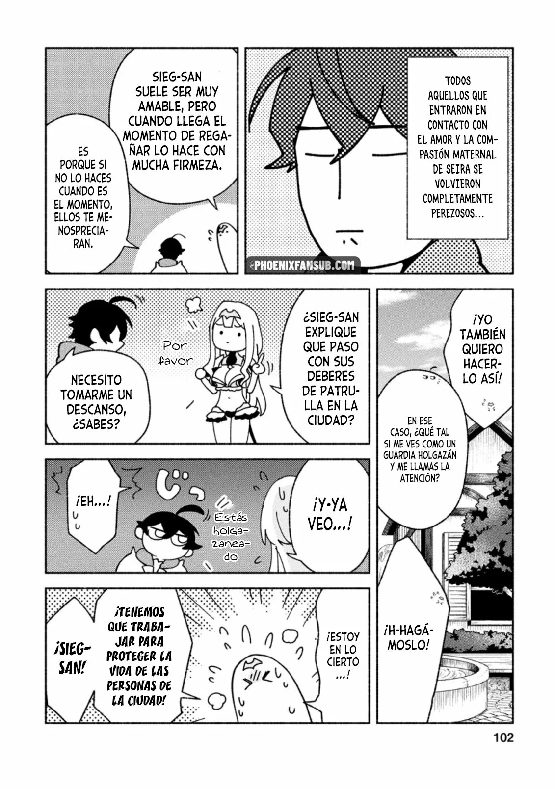 Sono Monban, Saikyou Nitsuki: Tsuihou Sareta Bougyo Ryoku 9999 no Senshi, Ou Miyako no Monban Toshite Musou Suru Capítulo 8.2 - Page 5