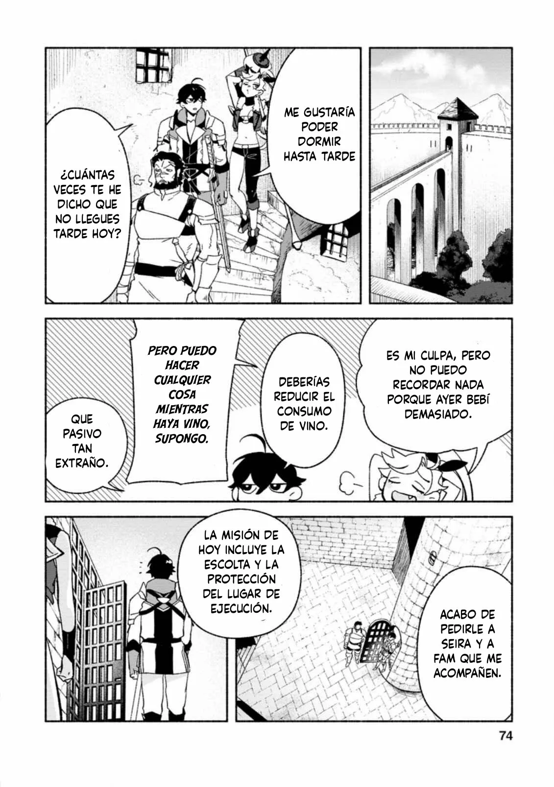 Sono Monban, Saikyou Nitsuki: Tsuihou Sareta Bougyo Ryoku 9999 no Senshi, Ou Miyako no Monban Toshite Musou Suru Capítulo 8 - Page 18