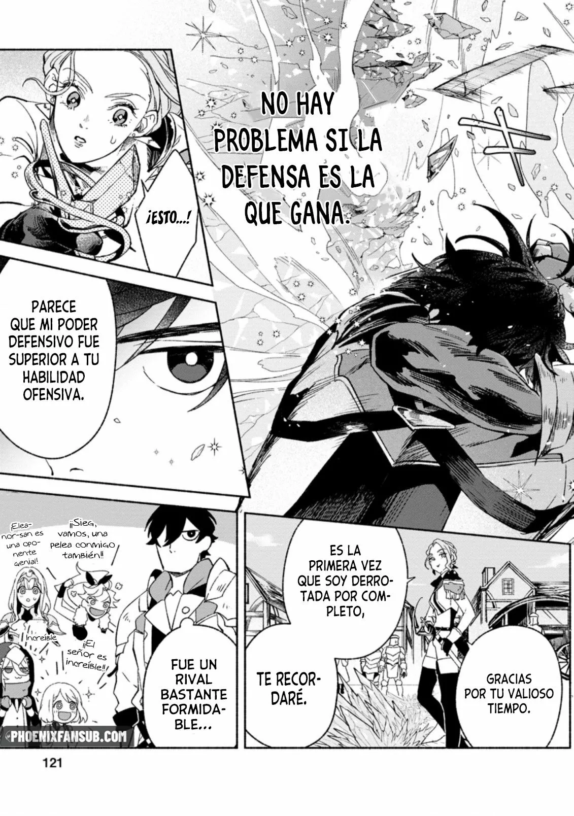 Sono Monban, Saikyou Nitsuki: Tsuihou Sareta Bougyo Ryoku 9999 no Senshi, Ou Miyako no Monban Toshite Musou Suru Capítulo 9.2 - Page 11