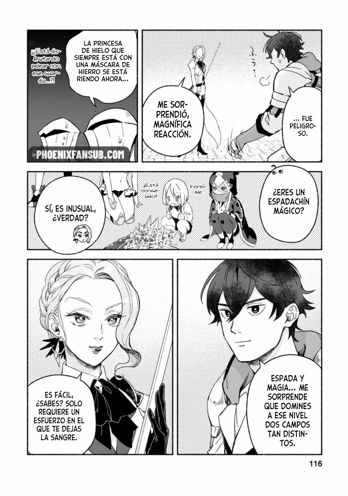 Sono Monban, Saikyou Nitsuki: Tsuihou Sareta Bougyo Ryoku 9999 no Senshi, Ou Miyako no Monban Toshite Musou Suru Capítulo 9.2 - Page 6