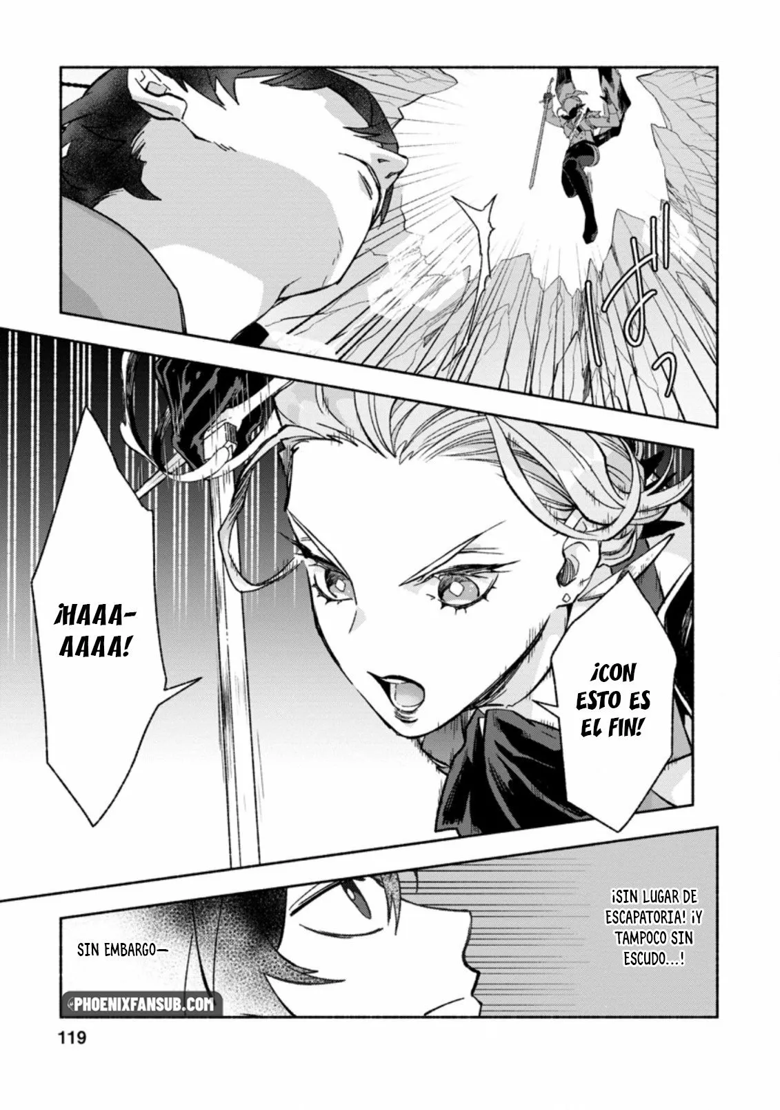 Sono Monban, Saikyou Nitsuki: Tsuihou Sareta Bougyo Ryoku 9999 no Senshi, Ou Miyako no Monban Toshite Musou Suru Capítulo 9.2 - Page 9