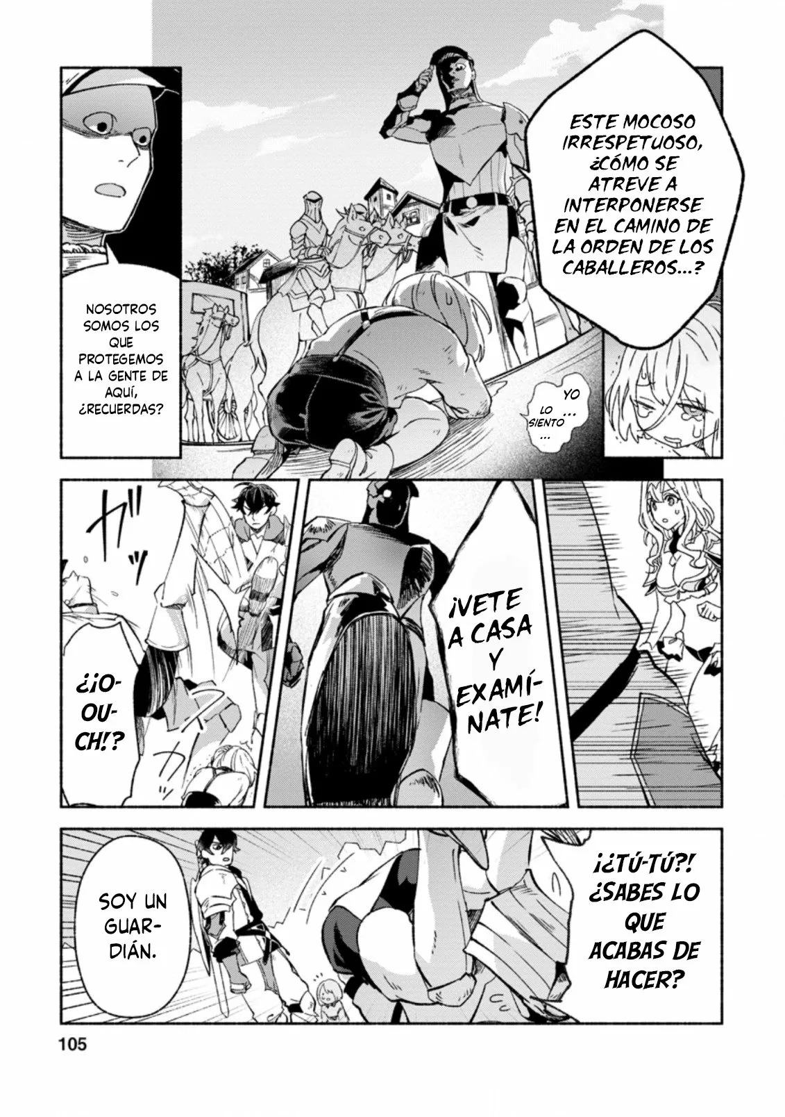 Sono Monban, Saikyou Nitsuki: Tsuihou Sareta Bougyo Ryoku 9999 no Senshi, Ou Miyako no Monban Toshite Musou Suru Capítulo 9 - Page 11
