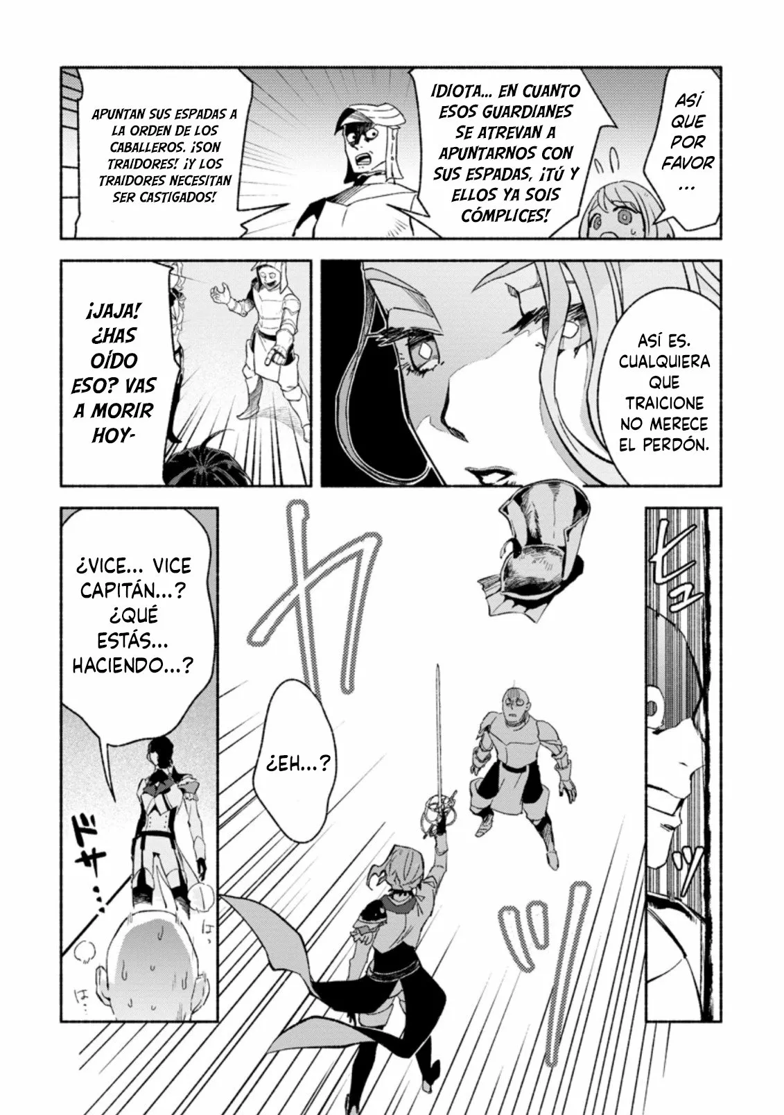 Sono Monban, Saikyou Nitsuki: Tsuihou Sareta Bougyo Ryoku 9999 no Senshi, Ou Miyako no Monban Toshite Musou Suru Capítulo 9 - Page 15
