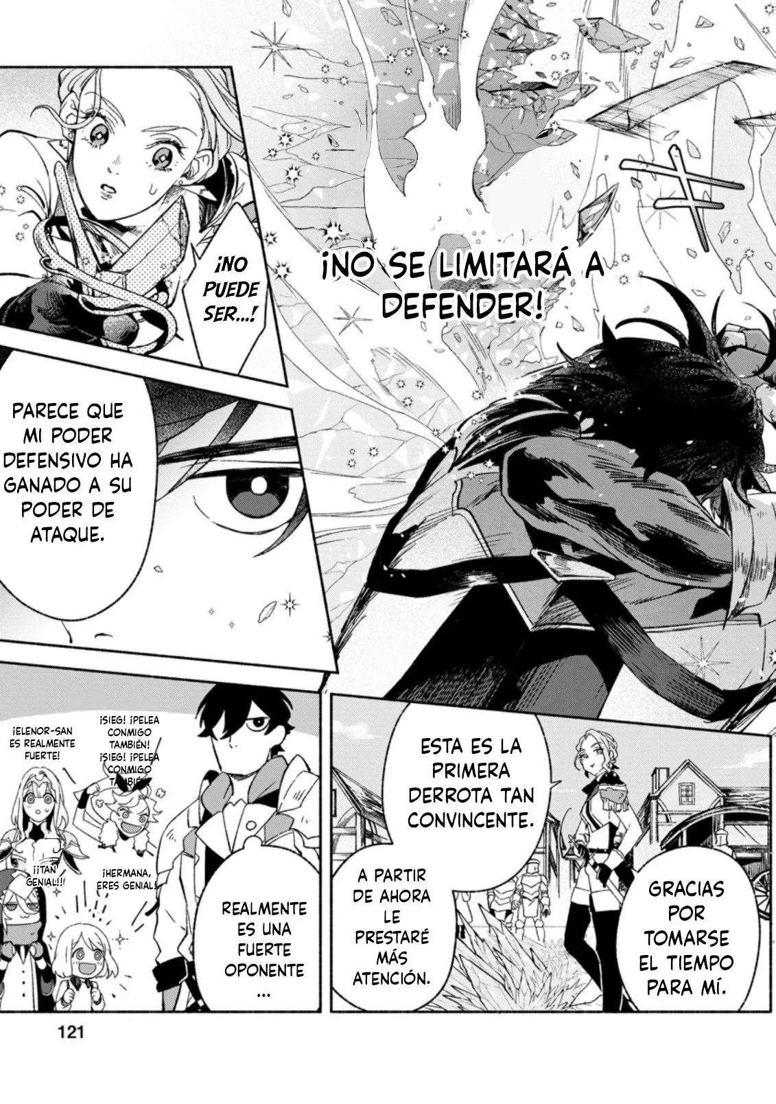 Sono Monban, Saikyou Nitsuki: Tsuihou Sareta Bougyo Ryoku 9999 no Senshi, Ou Miyako no Monban Toshite Musou Suru Capítulo 9 - Page 27