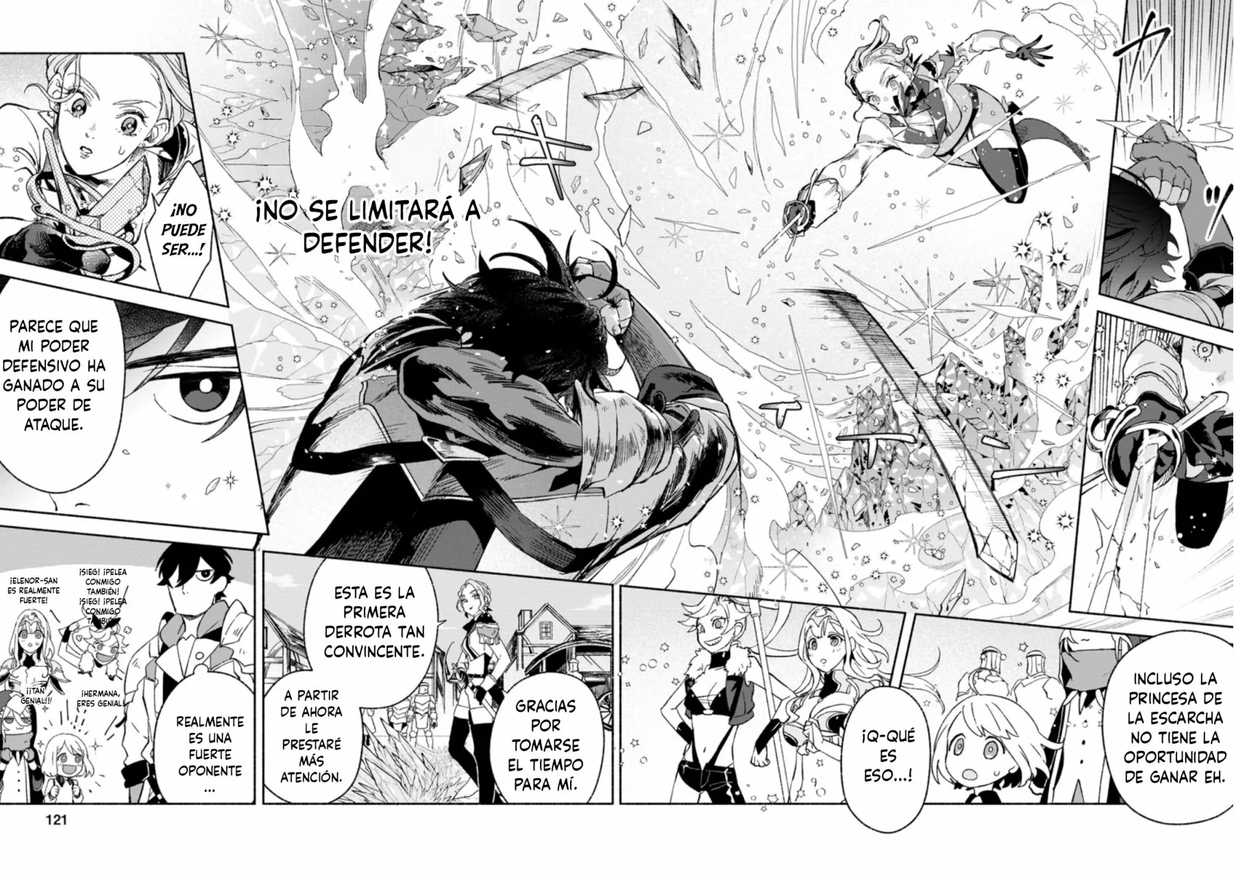 Sono Monban, Saikyou Nitsuki: Tsuihou Sareta Bougyo Ryoku 9999 no Senshi, Ou Miyako no Monban Toshite Musou Suru Capítulo 9 - Page 28